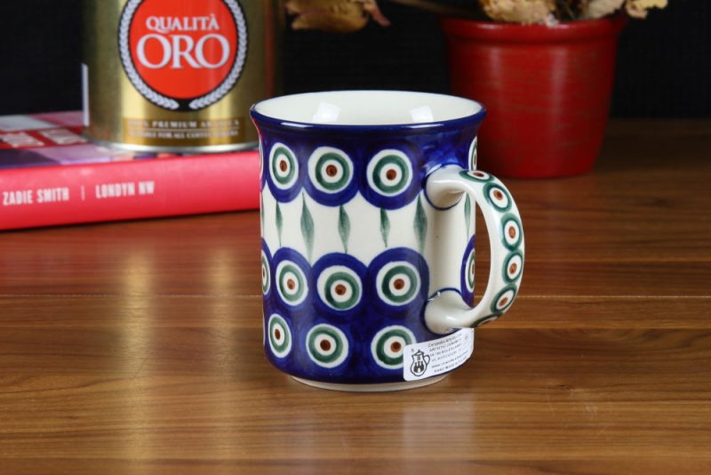 Kubek 236 prosty dekoracja 54X o pojemności 300 ml Bolesławiec - obrazek 4