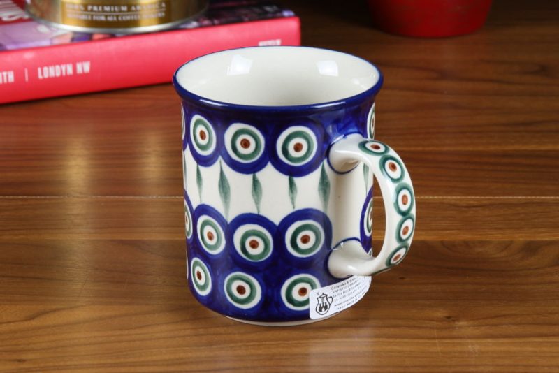 Kubek 236 prosty dekoracja 54X o pojemności 300 ml Bolesławiec - obrazek 5