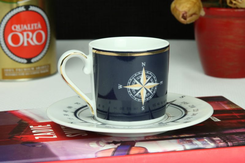 Filiżanka do espresso Jenny Marina GX54 Ćmielów o pojemności 100 ml ze spodkiem - obrazek 2