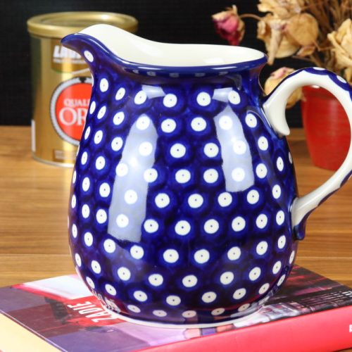 Dzbanek 077 do wody 1500 ml dekoracja 070AX Ceramika Bolesławiec