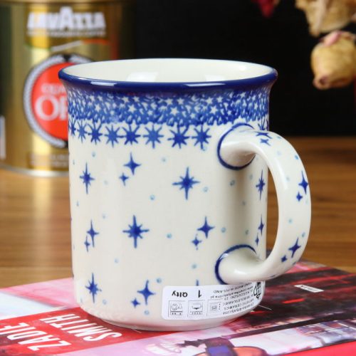 Kubek 236 o pojemności 300 ml dekoracja 2953X Bolesławiec