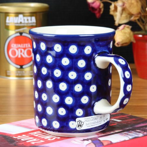 Kubek B13 o pojemności 400 ml dekoracja 070AX Bolesławiec