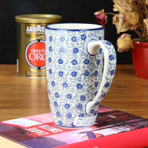 Kubek C52 o pojemności 400 ml dekoracja 2068X Bolesławiec