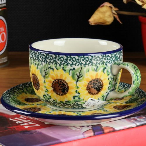 Filiżanka 768 dekoracja U4739 Ceramika Bolesławiec