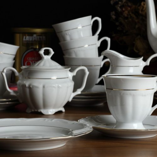 Garnitur do kawy Maria Teresa Złota Linia B014