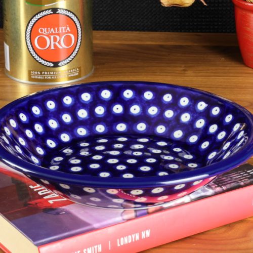 Talerz głęboki 026 dekoracja 070AX Ceramika Bolesławiec