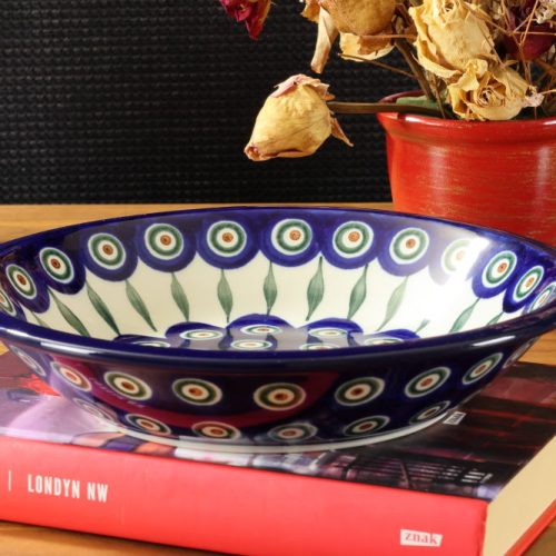 Talerz głęboki 026 dekoracja 54X Bolesławiec