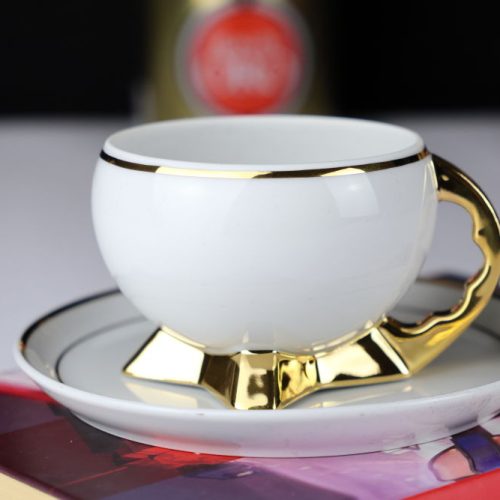 Filiżanka 200 ml ze spodkiem Kula Złota 9124 Ćmielów