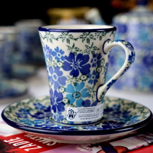 Filiżanka F70 110 ml dekoracja U4230 Ceramika Bolesławiec